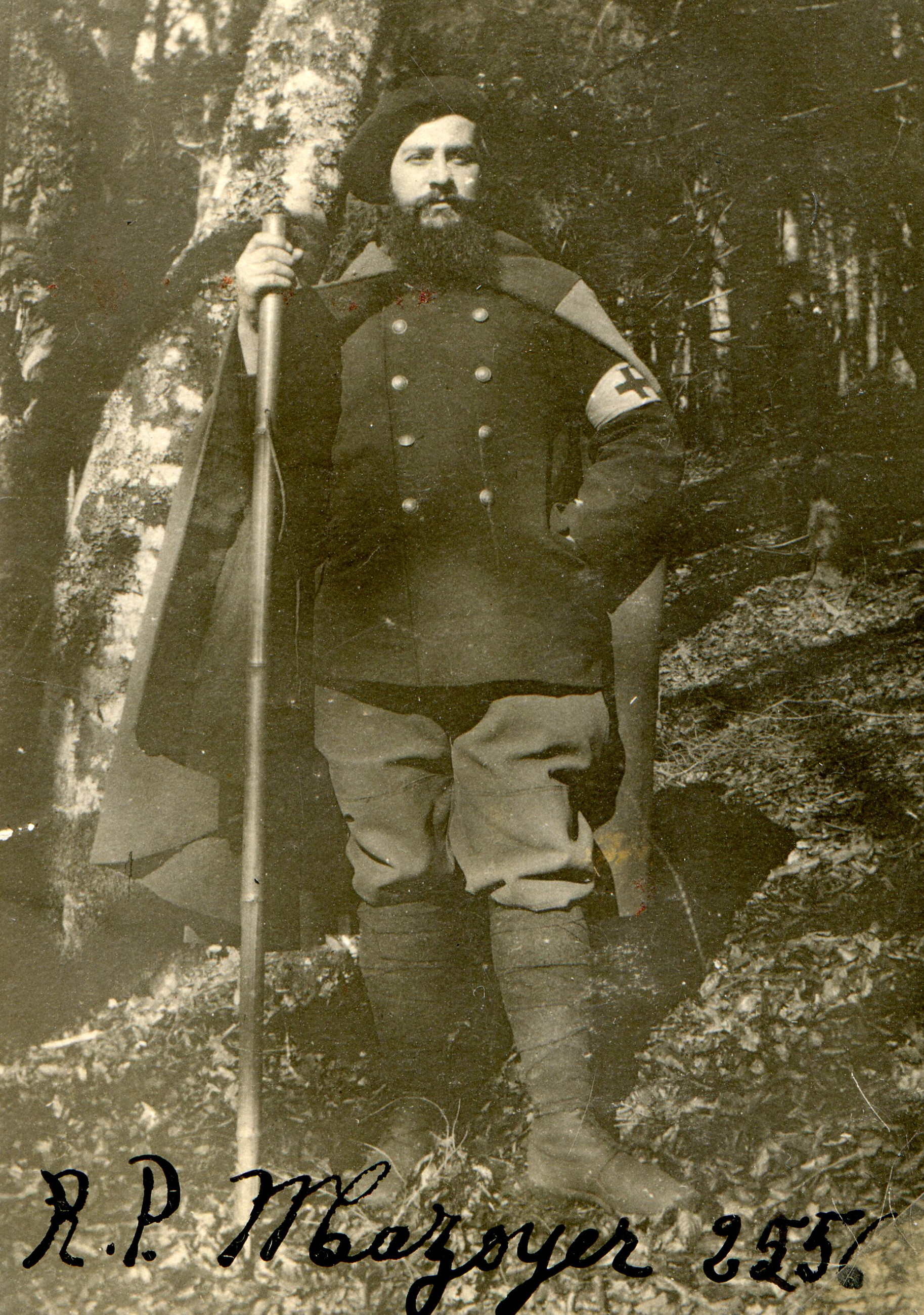 Jean Mazoyer, soldat dans la forêt