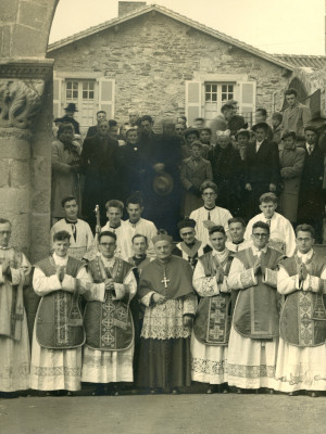 ordination à Solignac dans les années 50