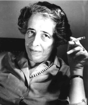 portrait de Hannah Arendt