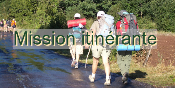 Deux pèlerins sur la route